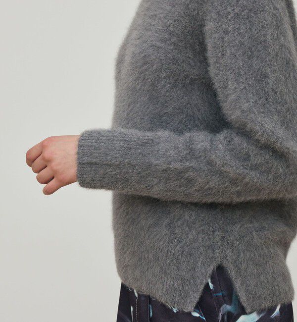 DES PRES「フォックスカシミヤ Vネックプルオーバー」|ニット・セーター|