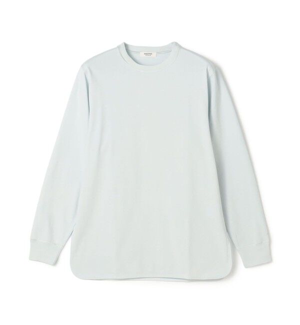 MACPHEE「ハイジャージー ロングスリーブプルオーバー」|Tシャツ・カットソー|61 ライトブルー
