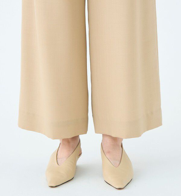 Ballsey「ライトカルゼ タックワイドパンツ」|その他|