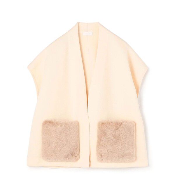 Ballsey「ウールポリエステルミラノリブ ショートスリーブカーディガン」|カーディガン|11 ホワイト