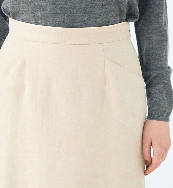 Ballsey「ビンテージスエード タイトスカート」|タイト|