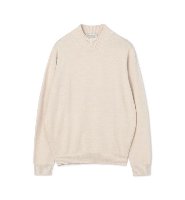 TOMORROWLAND MENS「TOMORROWLAND tricot メリノベーシック モックネックプルオーバー」|ニット・セーター|13 オフホワイト