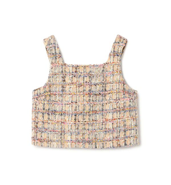 TOMORROWLAND collection「ファンシーヘリンボーン スクエアトップス」|その他|44 ベージュ系