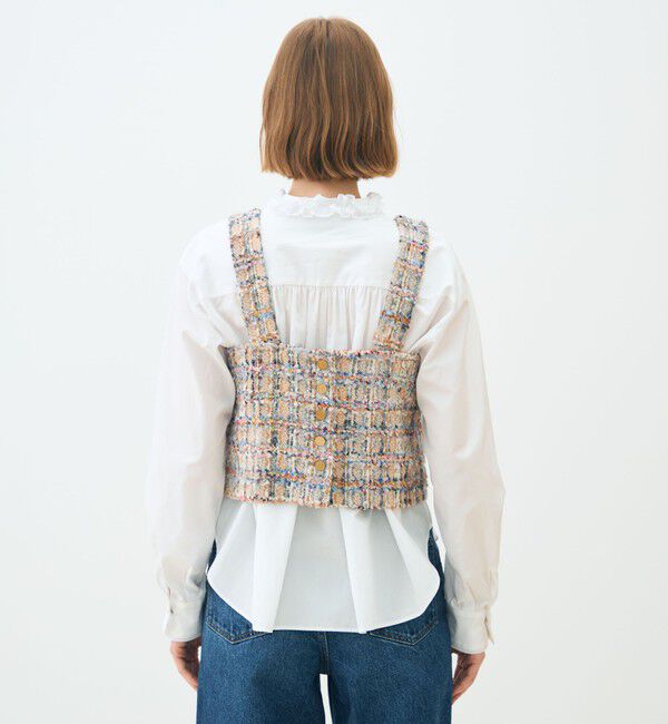 TOMORROWLAND collection「ファンシーヘリンボーン スクエアトップス」|その他|