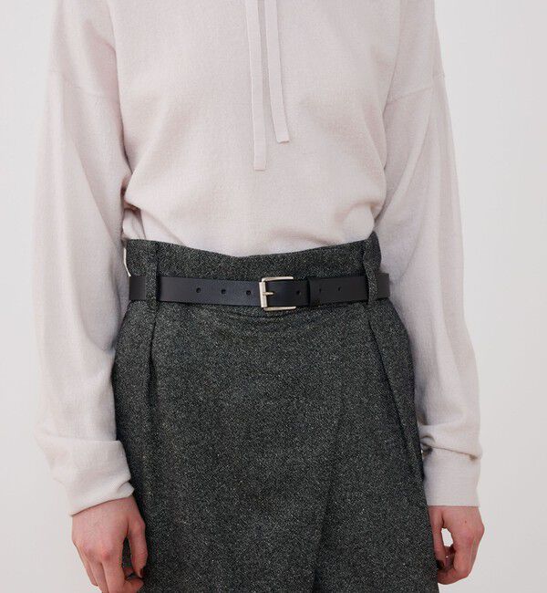 TOMORROWLAND GOODS「GALERIE VIE スクエアバックルベルト」|ベルト|