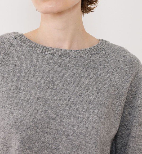 GALERIE VIE「スエットニット クルーネックプルオーバー」|ニット・セーター|