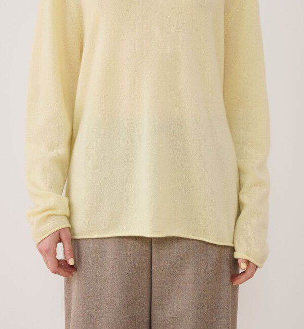 GALERIE VIE「スコットランドカシミヤ Vネックプルオーバー」|ニット・セーター|