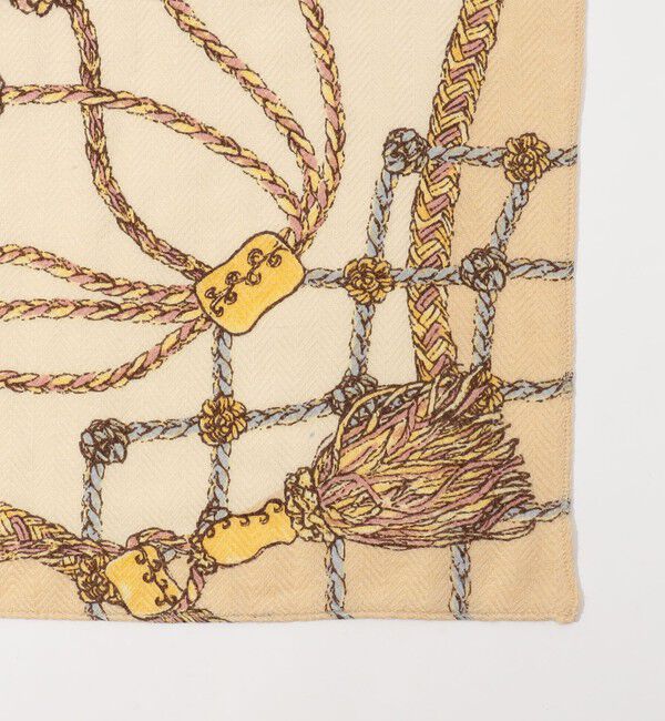 TOMORROWLAND GOODS「【別注】MANIPURI TASSEL スカーフ」|バンダナ・スカーフ|