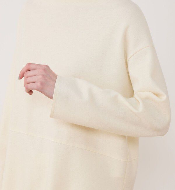 GALERIE VIE「ウールミルドスムース ビルドネックプルオーバー」|Tシャツ・カットソー|