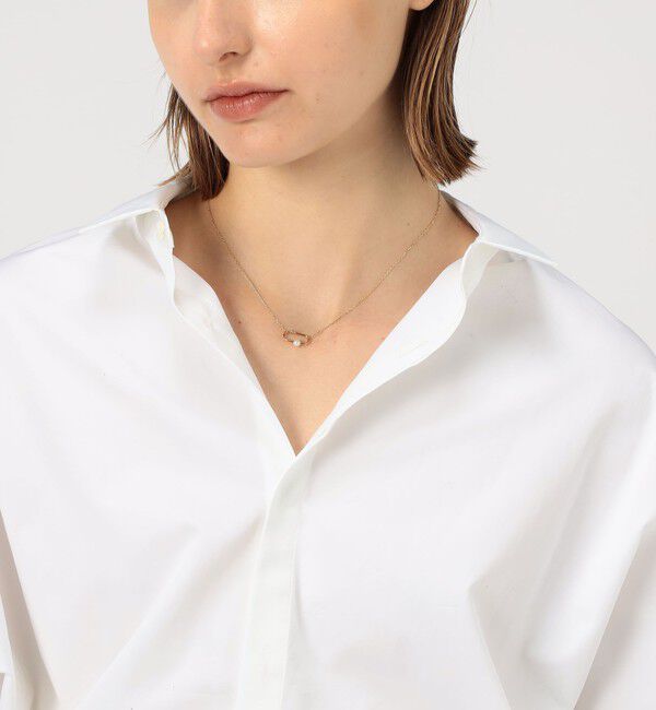 TOMORROWLAND GOODS「【別注】Hirotaka ダイヤモンド パール ネックレス」|ネックレス|