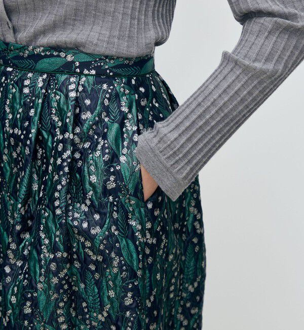 TOMORROWLAND collection「リリーベル タックAラインスカート」|スカート|