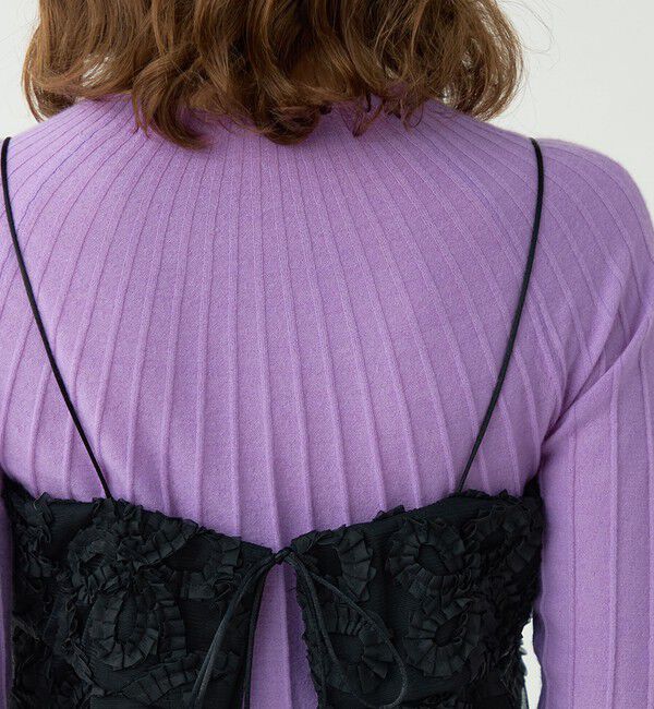 Ballsey「ロゼットチュールエンブロイダリー キャミソールブラウス」|その他|