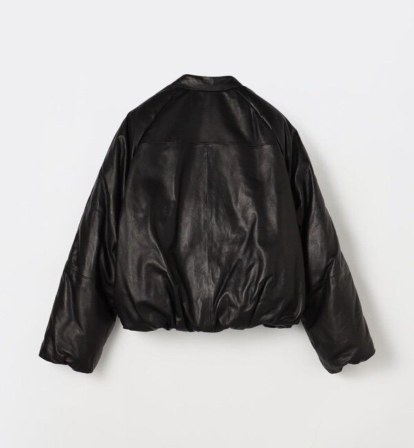 GALERIE VIE「シープダウン オーバルブルゾン」|ダウン|