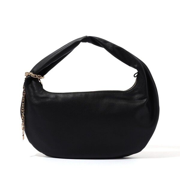 TOMORROWLAND GOODS「Atelier TOMORROWLAND LUNA ROUND バッグ」|ハンドバッグ|19 ブラック