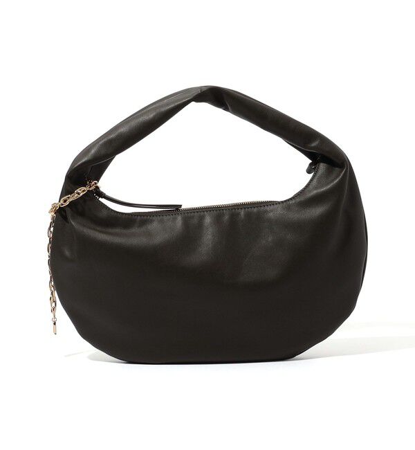 TOMORROWLAND GOODS「Atelier TOMORROWLAND LUNA ROUND バッグ」|ハンドバッグ|57 オリーブ