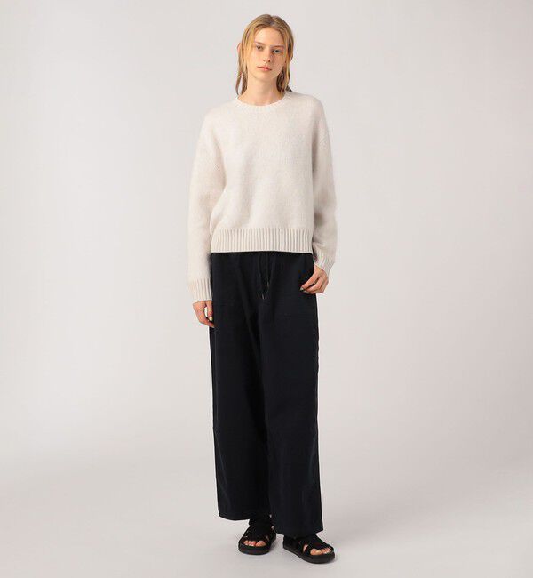 JAMES PERSE「ハローブラッシュド カシミヤ クルーネックニット WBRC3216」|ニット・セーター|