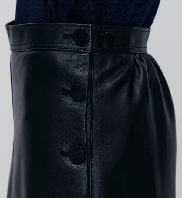 BACCA「シープスキン フレアスカート」|フレア|