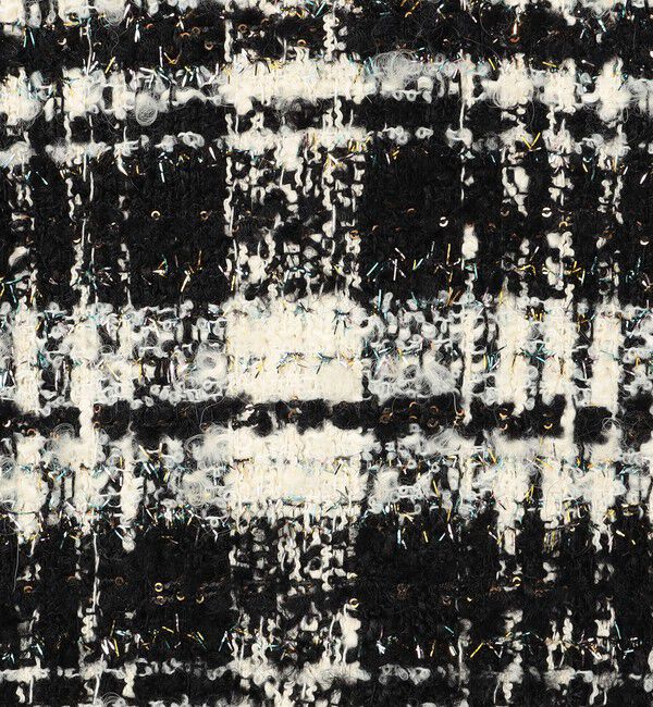 TOMORROWLAND collection「オーロラグレンチェック Vカラージレ」|ベスト・ジレ|