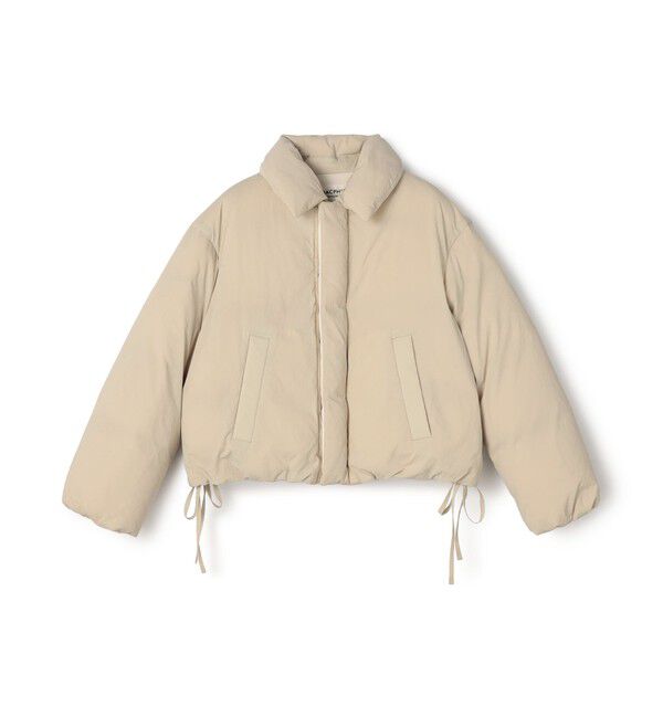 MACPHEE「ナイロンストレッチ ダウンジャケット」|ダウン|41 ライトベージュ