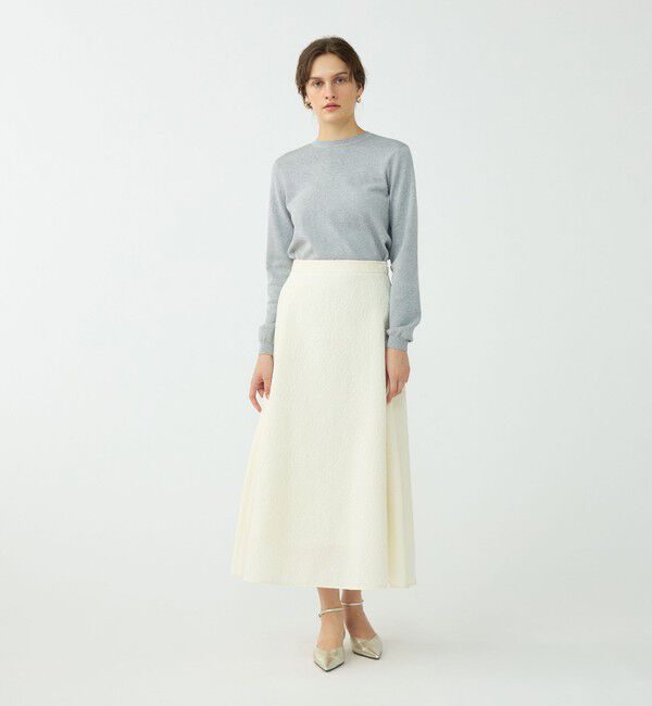 Ballsey「アラベスクジャカード サーキュラースカート」|フレア|