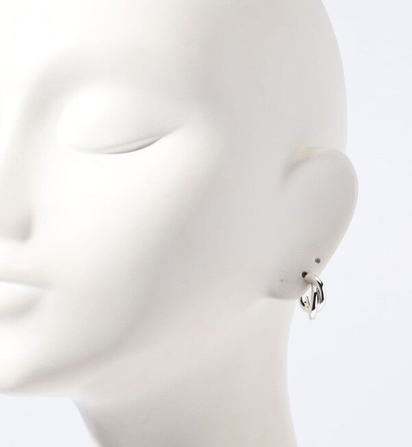 TOMORROWLAND GOODS「LIE STUDIO The Diana シルバーピアス」|ピアス|