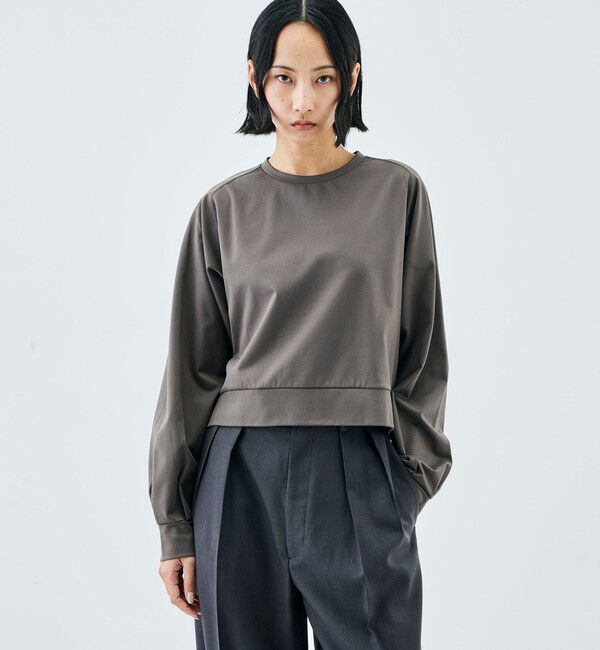 Edition「コットンモックロディ クルーネックプルオーバー」|スウェット・ジャージ|