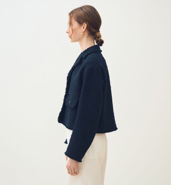 TOMORROWLAND collection「パンソッティ ショートテーラードジャケット」|テーラードジャケット|