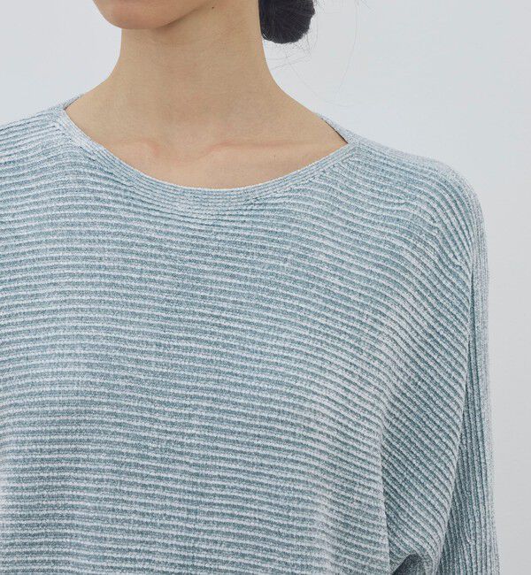 DES PRES「テディヤーン ボートネックプルオーバー」|ニット・セーター|