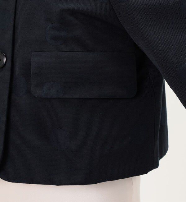 TOMORROWLAND collection「グログランドット ショートジャケット」|その他|