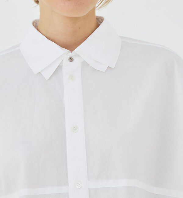 GALERIE VIE「コットン ダブルカラーシャツ」|シャツ・ブラウス|