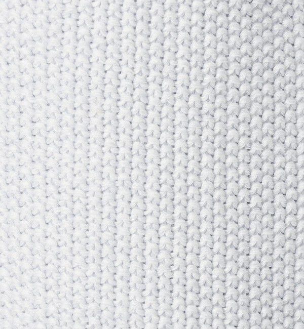 GALERIE VIE「コットンカノコ バックジッププルオーバー」|ニット・セーター|