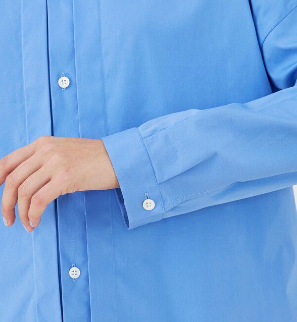 GALERIE VIE「ストレッチタイプライター フロントタックシャツ」|シャツ・ブラウス|