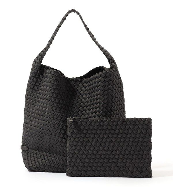 TOMORROWLAND GOODS「NAGHEDI Nomad M Hobo ワンショルダーバッグ」|ショルダー・メッセンジャー|17 チャコールグレー