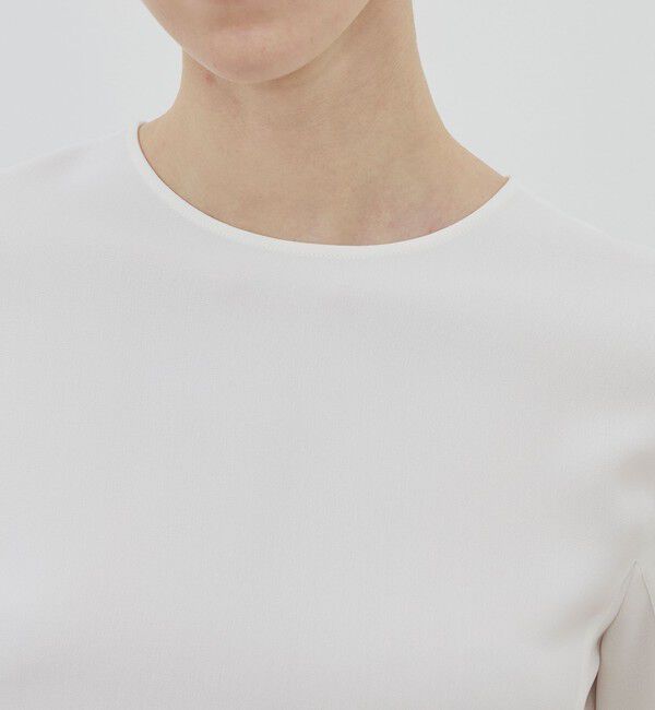 DES PRES「ライトダブルクロス クルーネックプルオーバー」|シャツ・ブラウス|