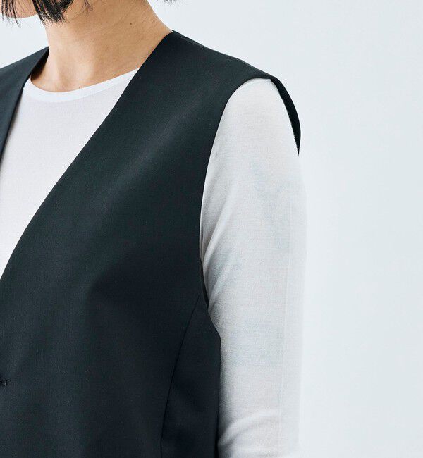 Edition「Super140&rsquo;sトロピカルウール ベスト」|ベスト・ジレ|