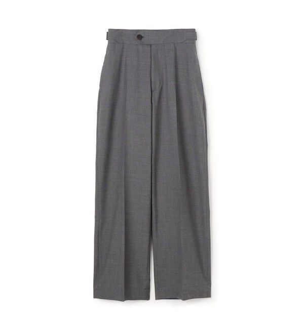 Edition「Super140&rsquo;sトロピカルウール グルカスラックス」|スラックス|17 チャコールグレー