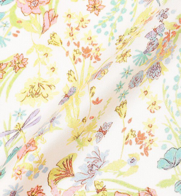 TOMORROWLAND GOODS「Atelier TOMORROWLAND FLOWER シルクスカーフ」|バンダナ・スカーフ|