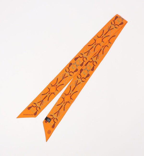 TOMORROWLAND GOODS「Atelier TOMORROWLAND TASSELシルク ボウタイスカーフ」|バンダナ・スカーフ|
