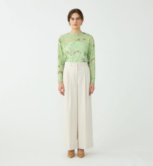 Ballsey「ピオニープリント ロングスリーブプルオーバー」|Tシャツ・カットソー|