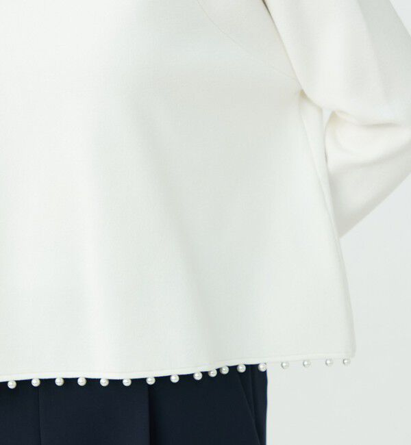 Ballsey「パンチングパール ワイドプルオーバー」|ニット・セーター|