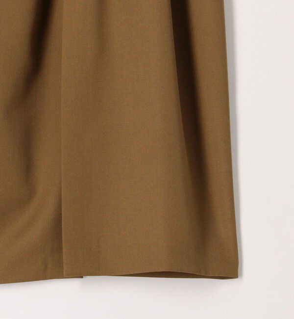 CABaN「ウールツイル ドレープミディスカート」|スカート|