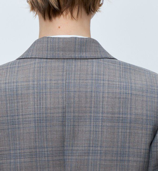 TOMORROWLAND collection「ZELANDER NATURAL STRETCH ダブルブレストジャケット」|テーラードジャケット|