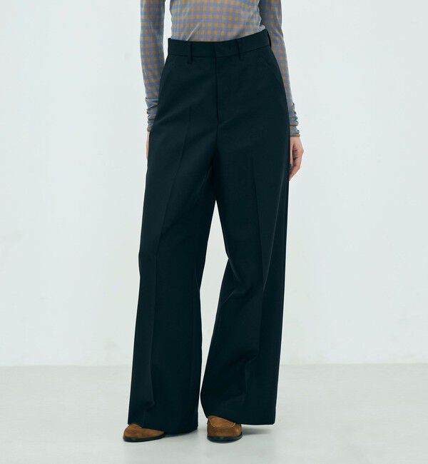 Edition「edition pourell モヘヤビンテージトロ スラックスパンツ」|スラックス|