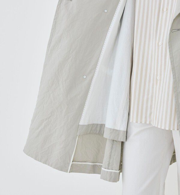 GALERIE VIE「パラシュートクロス スタンドカラーコート」|その他|