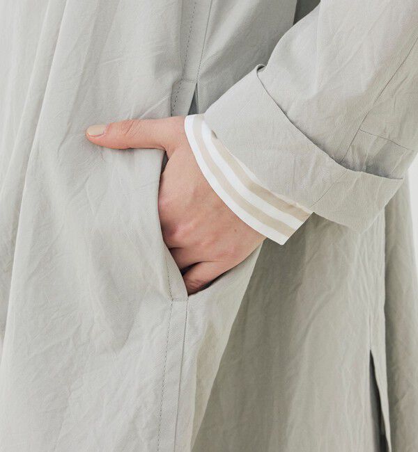 GALERIE VIE「パラシュートクロス スタンドカラーコート」|その他|