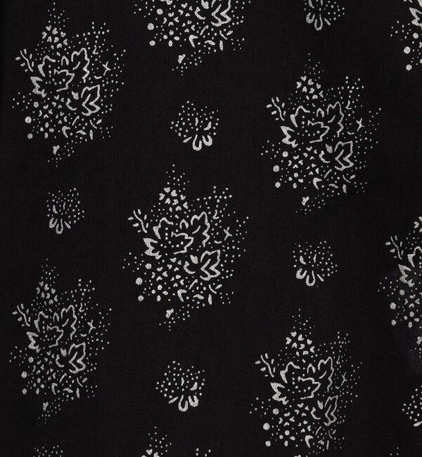 SOULEIADO「コットンプリント サークルピンタックブラウス」|シャツ・ブラウス|