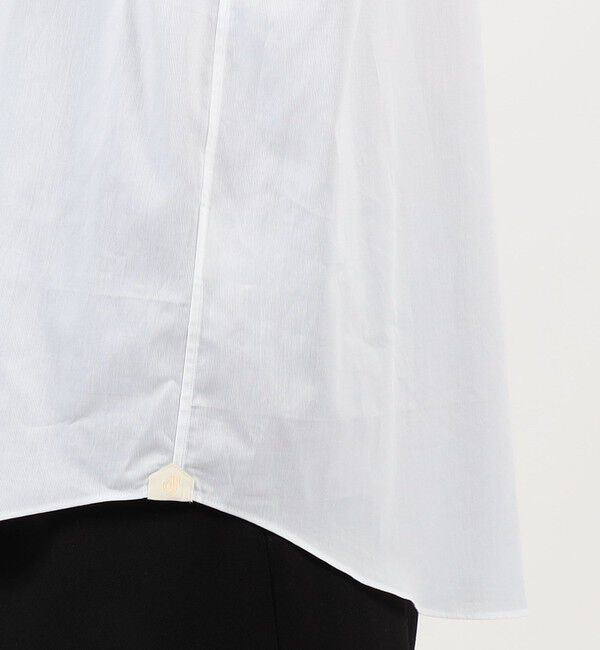 TOMORROWLAND MENS「コットンピケ オープンカラー ロングスリーブシャツ CANCLINI」|シャツ・ブラウス|