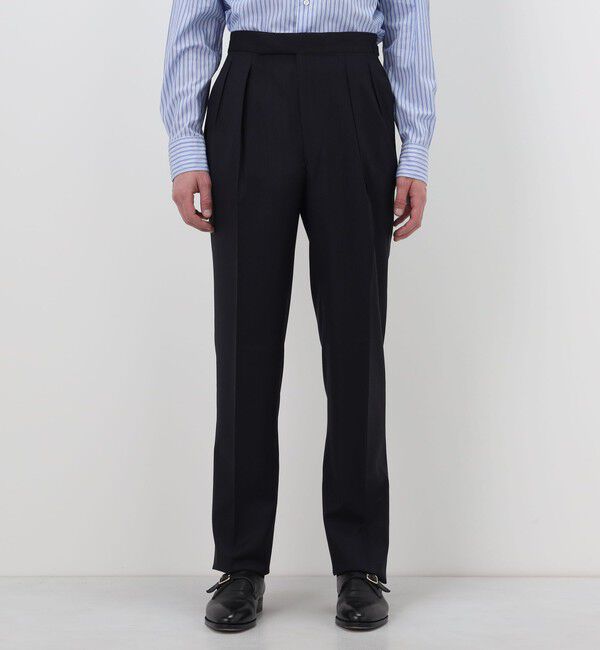 TOMORROWLAND MENS「ウールツイル オルタネートストライプ シングルブレステッド 2Bスーツ CERRUTI」|スーツ|