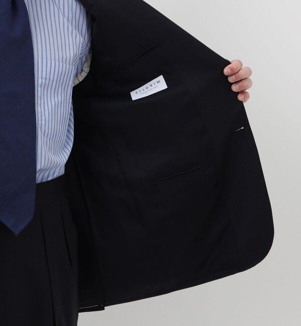 TOMORROWLAND MENS「ウールツイル オルタネートストライプ シングルブレステッド 2Bスーツ CERRUTI」|スーツ|