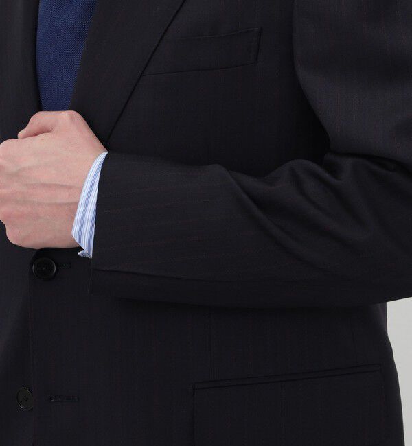 TOMORROWLAND MENS「ウールツイル オルタネートストライプ シングルブレステッド 2Bスーツ CERRUTI」|スーツ|